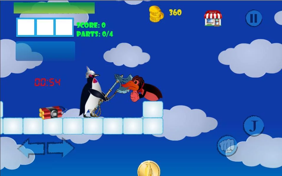 Изображение игры: Pengui Adventures