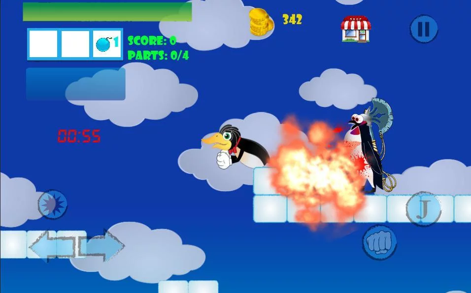 Изображение игры: Pengui Adventures