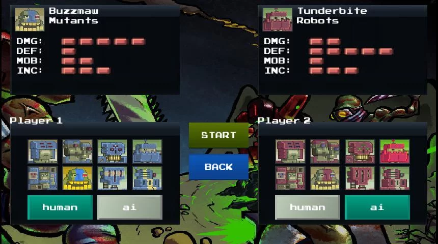 Изображение игры: Mutant Gangland