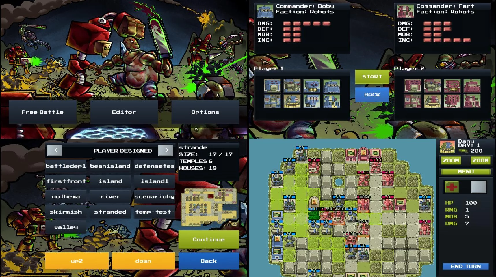 Изображение игры: Mutant Gangland
