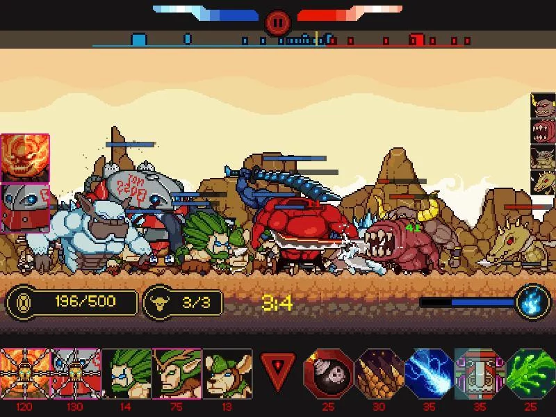 Изображение игры: Monsters X Monsters