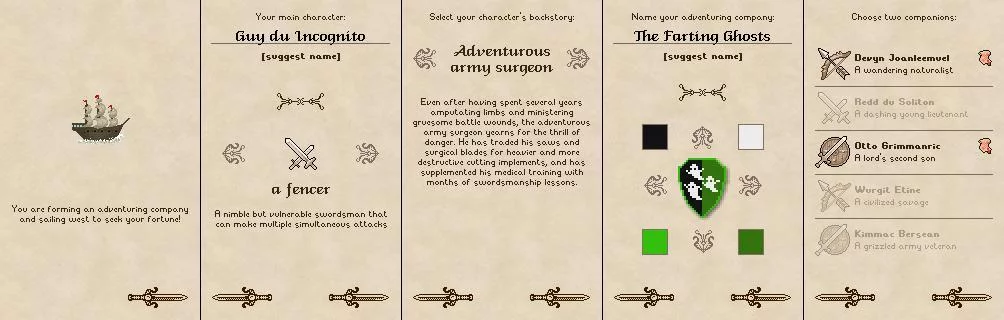 Изображение игры: The Honorable Adventuring Company