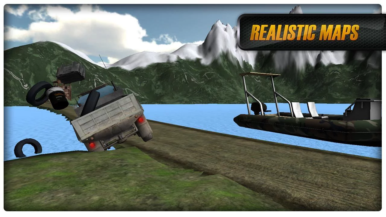 Изображение игры: Hill Climb Truck Racing
