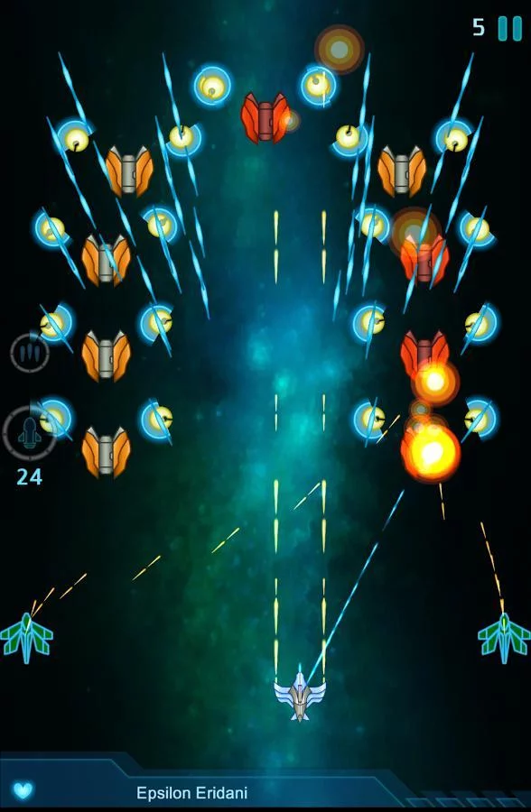 Изображение игры: Galaxy Falcon
