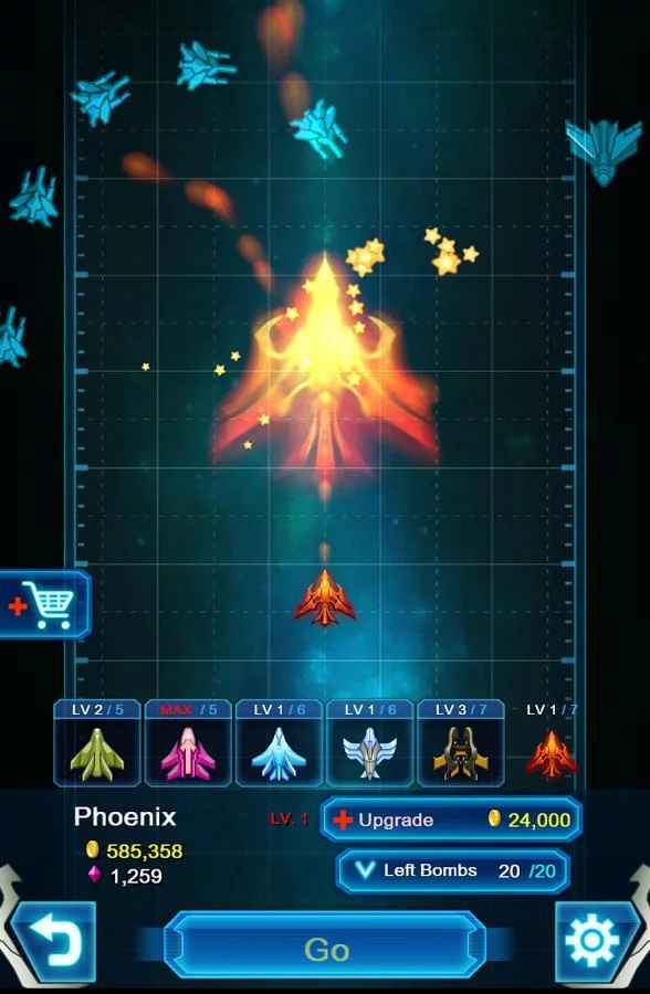 Изображение игры: Galaxy Falcon