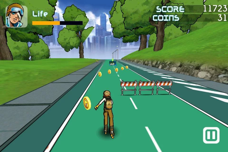Изображение игры: FreeSkate Xtreme