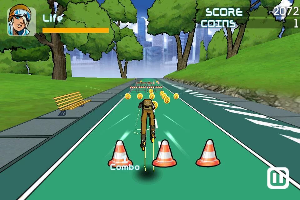 Изображение игры: FreeSkate Xtreme