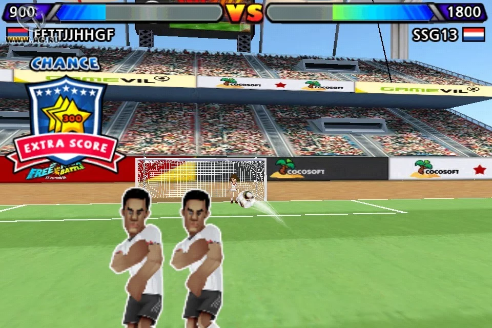 Изображение игры: Freekick Battle