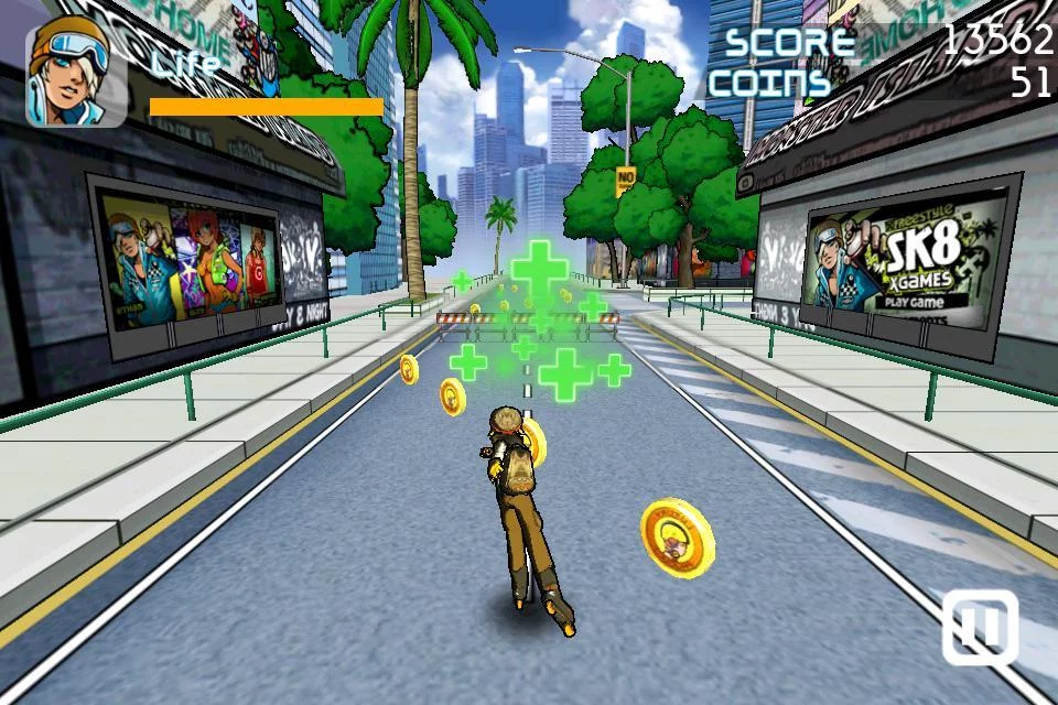 Изображение игры: FreeSkate Xtreme