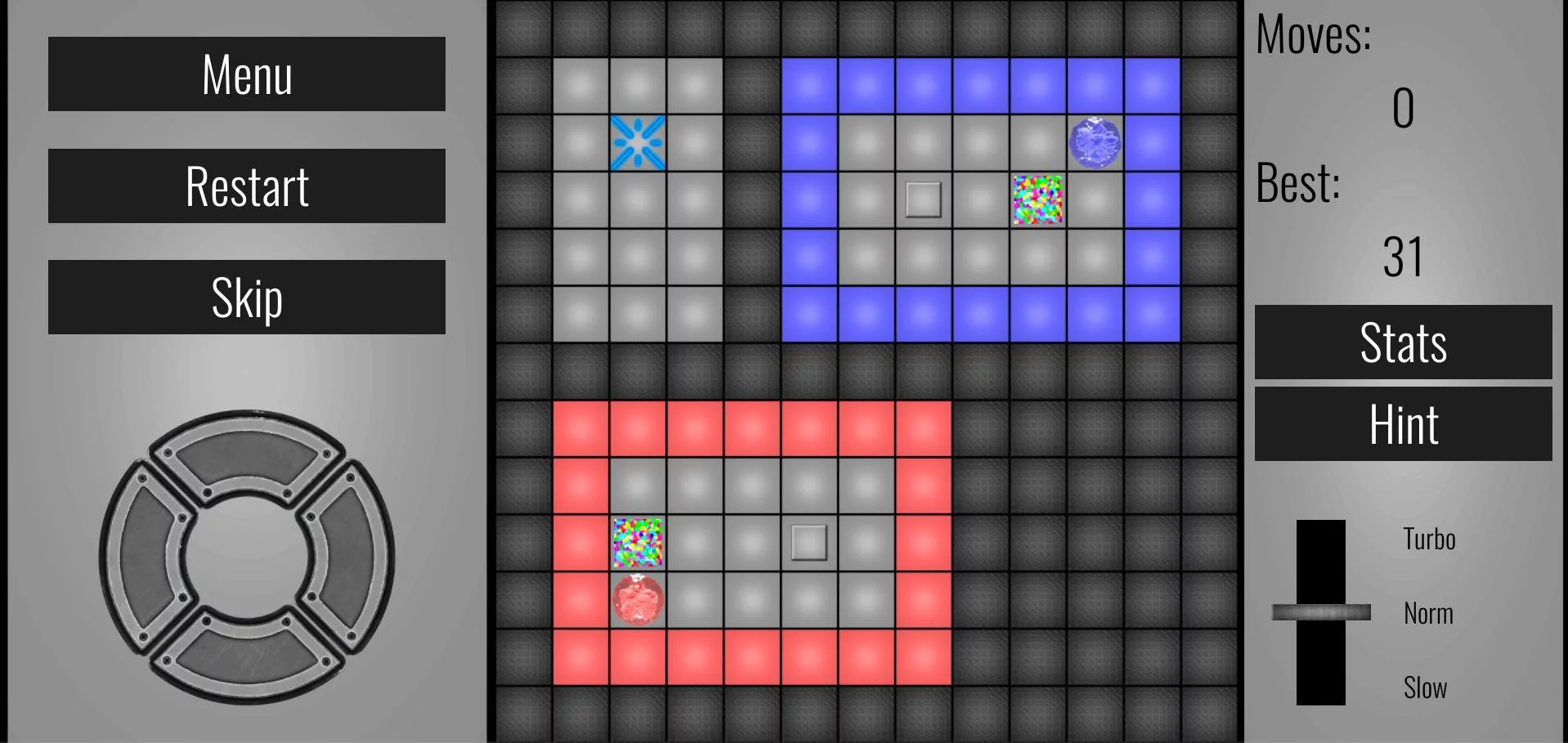 Изображение игры: Free the Blobs