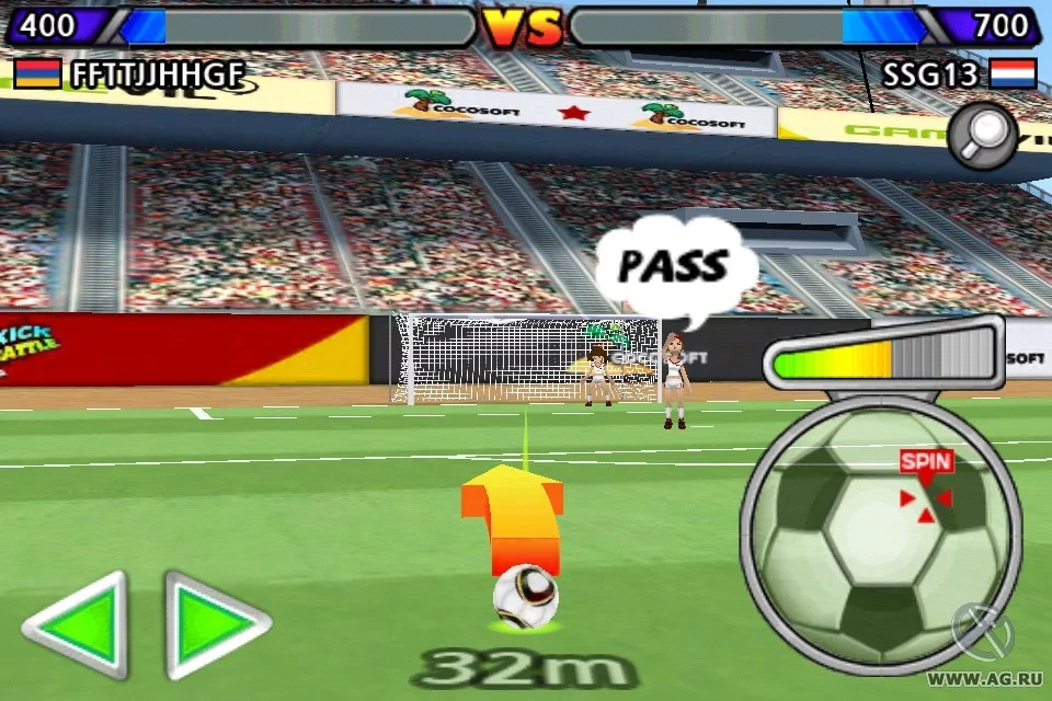 Изображение игры: Freekick Battle