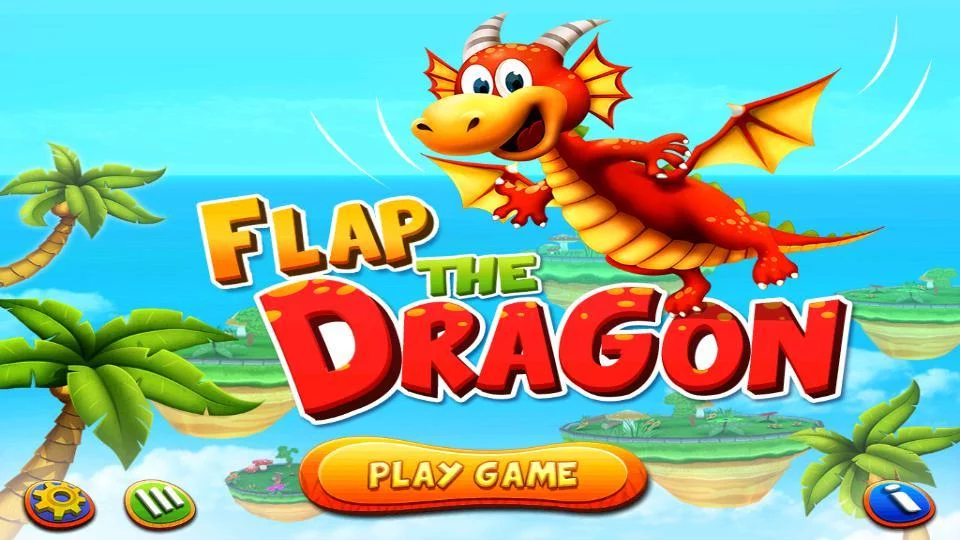Изображение игры: Flap the Dragon