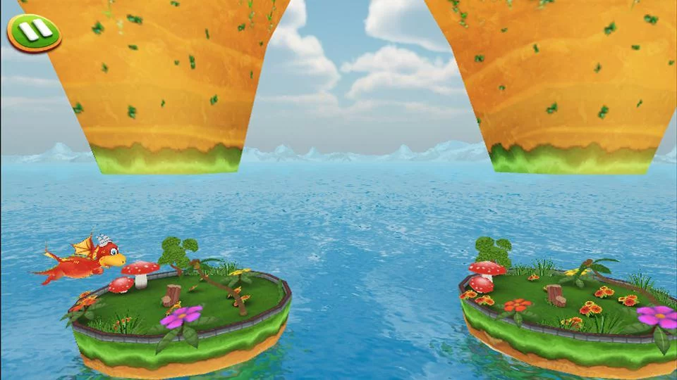 Изображение игры: Flap the Dragon