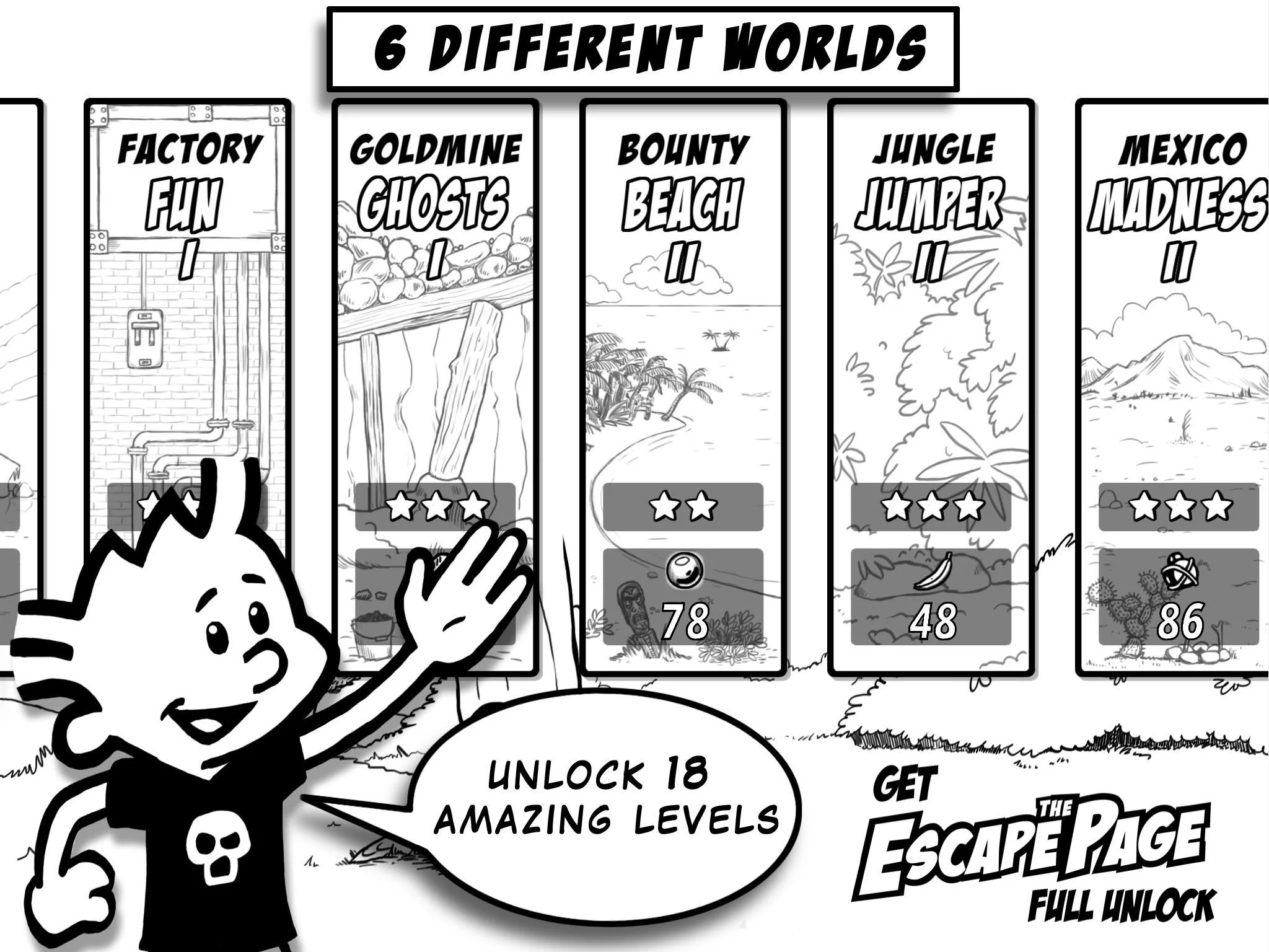 Изображение игры: Escape the Page