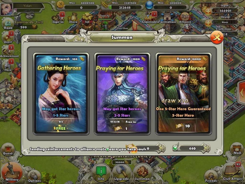 Изображение игры: Dynasty War