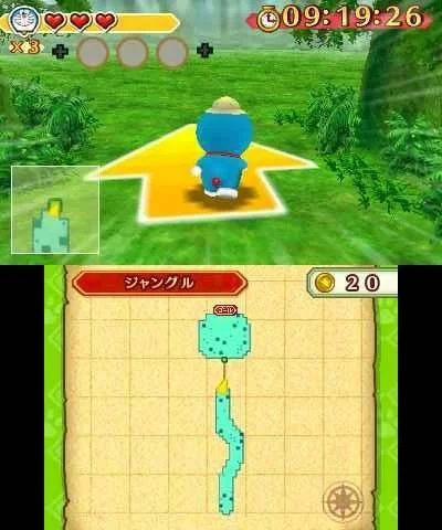 Изображение игры: Doraemon: Shin Nobita no Daimakyou - Peko to 5-nin no Tankentai