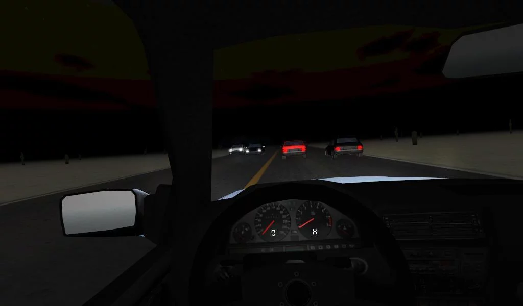 Изображение игры: Desert Traffic Racer