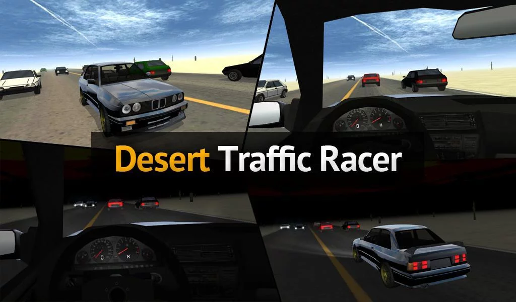 Изображение игры: Desert Traffic Racer