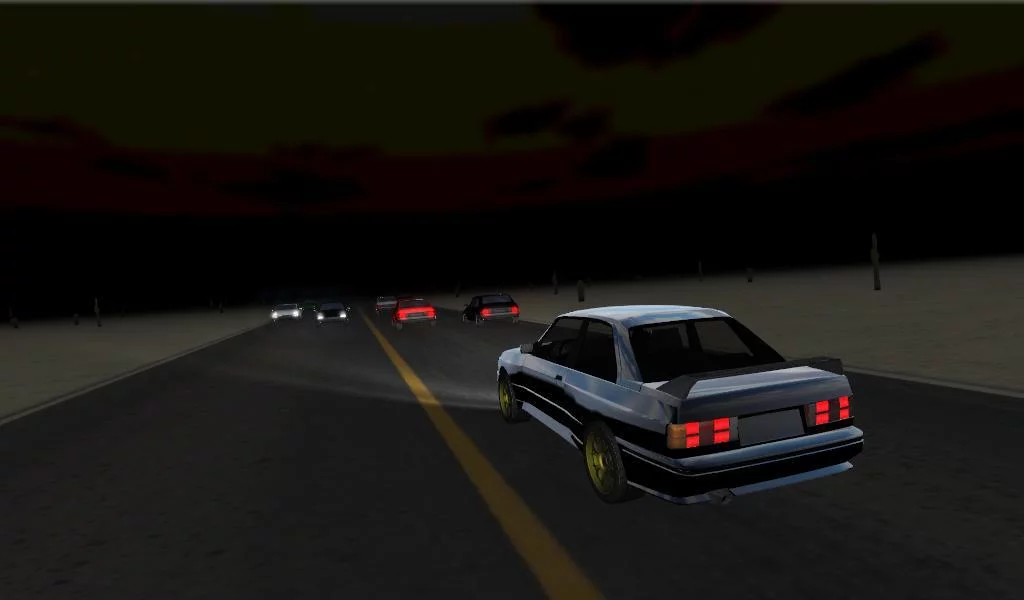 Изображение игры: Desert Traffic Racer