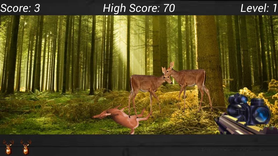 Изображение игры: Deer Hunting in Jungle