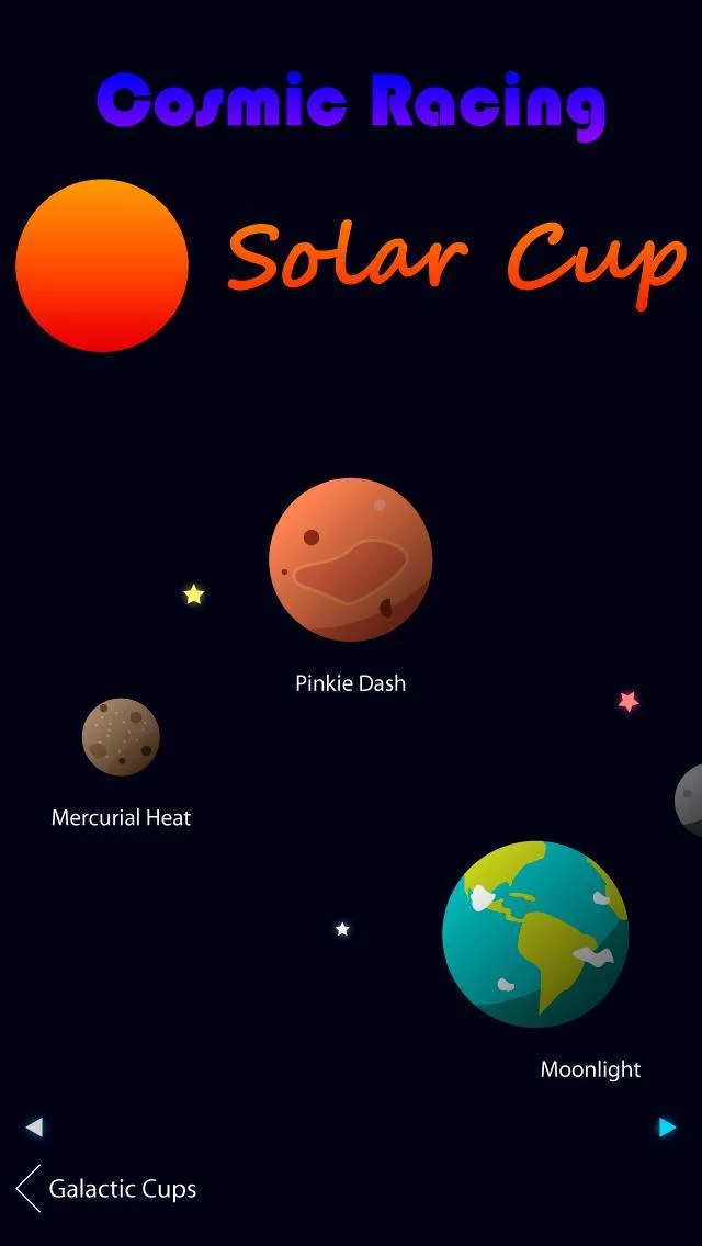 Изображение игры: Cosmic Racing