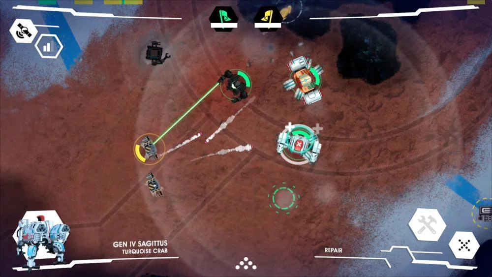 Изображение игры: Colossus Command