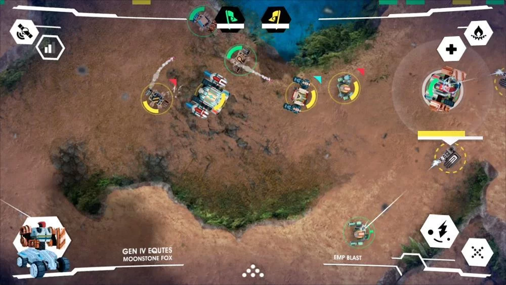 Изображение игры: Colossus Command
