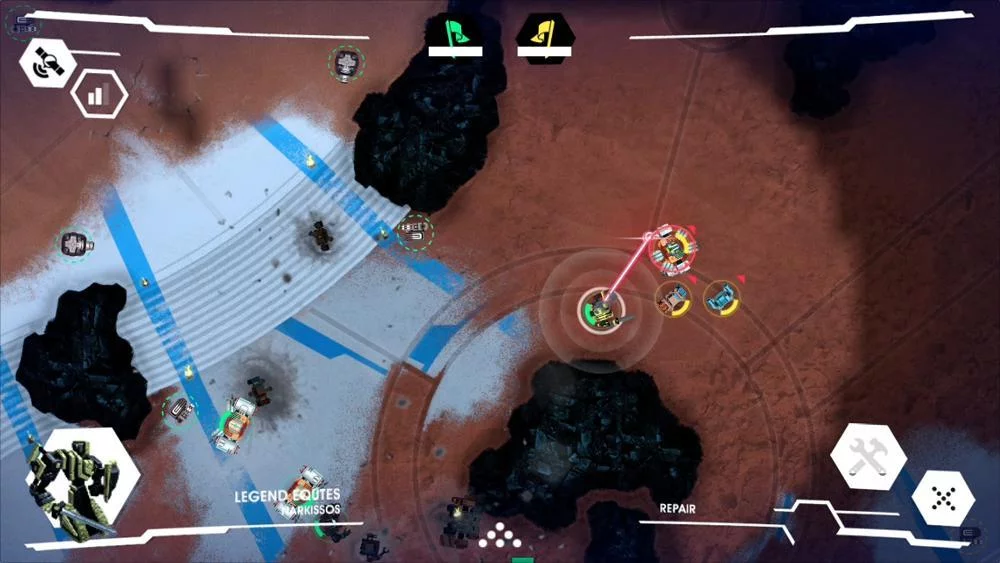 Изображение игры: Colossus Command