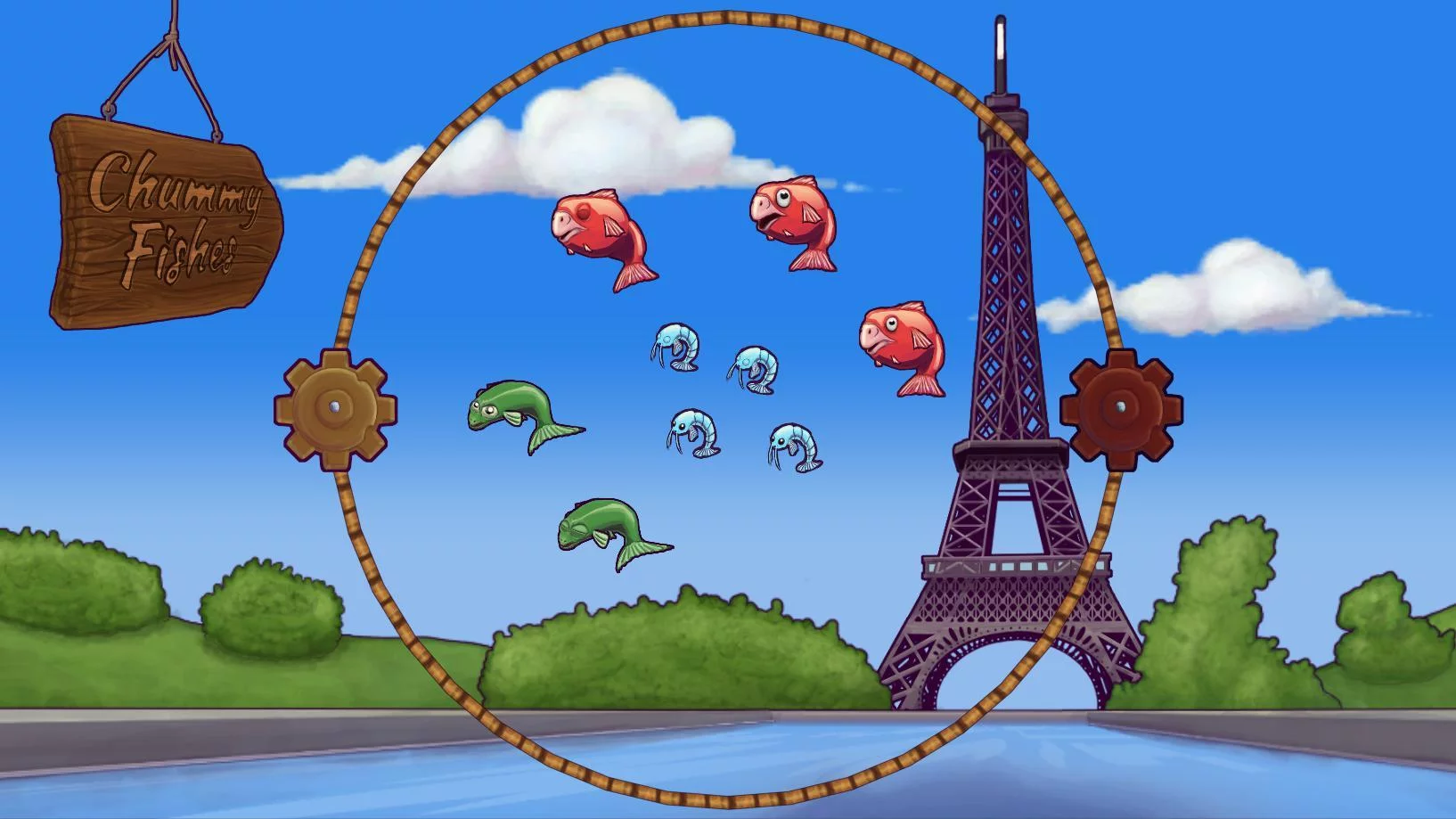 Изображение игры: Chummy Fishes