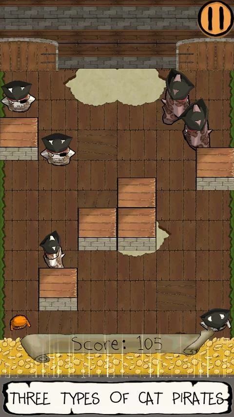 Изображение игры: Cat Pirates
