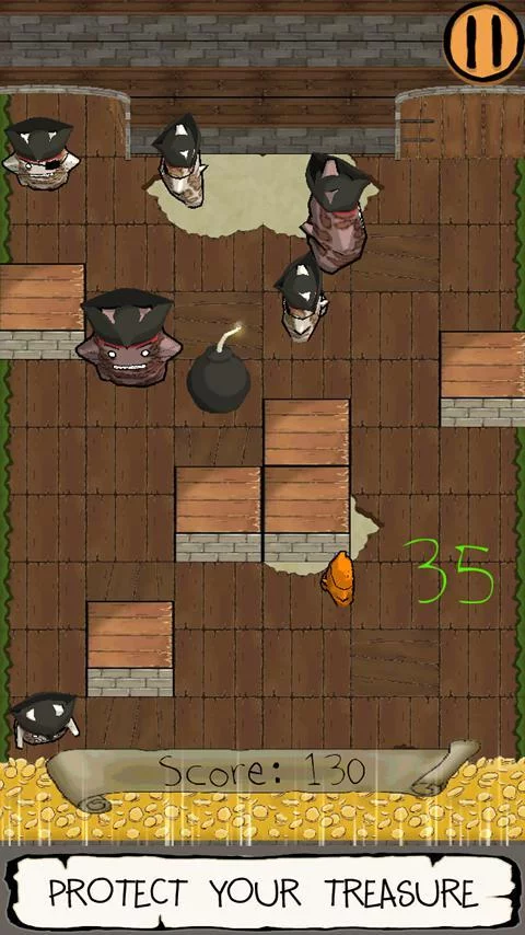 Изображение игры: Cat Pirates