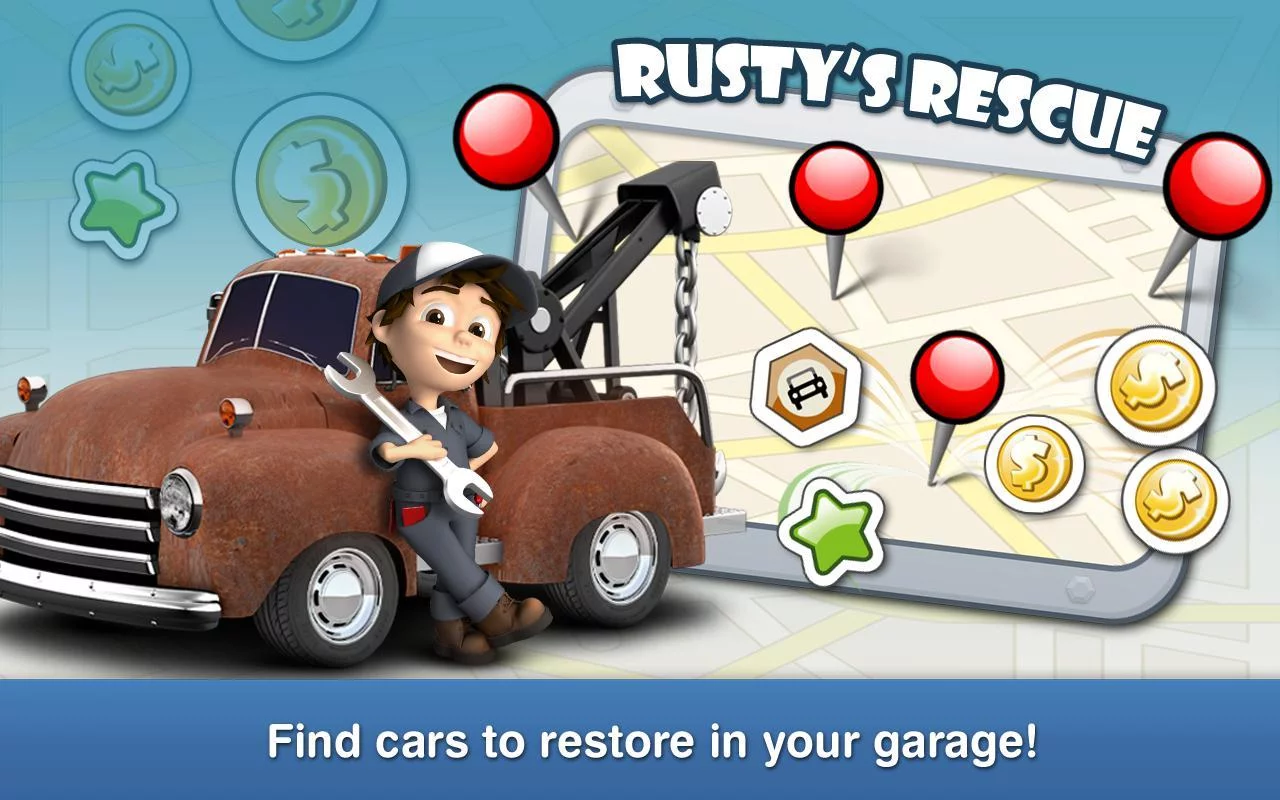 Изображение игры: Car Town Streets
