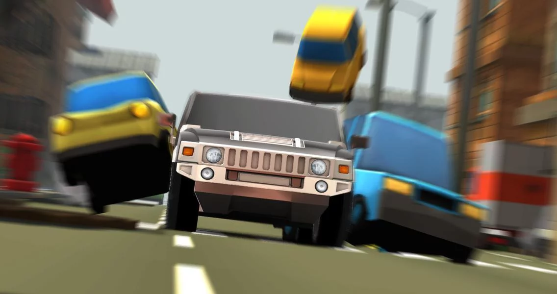 Изображение игры: Car Toon Town