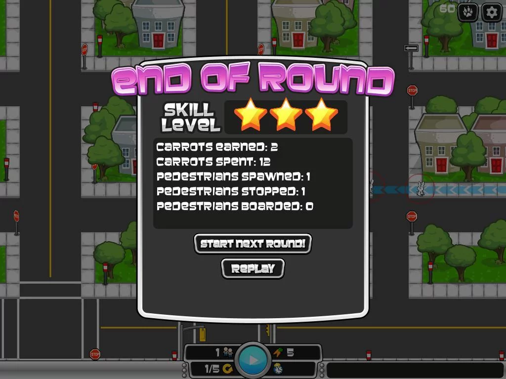 Изображение игры: Bunnies and Buses