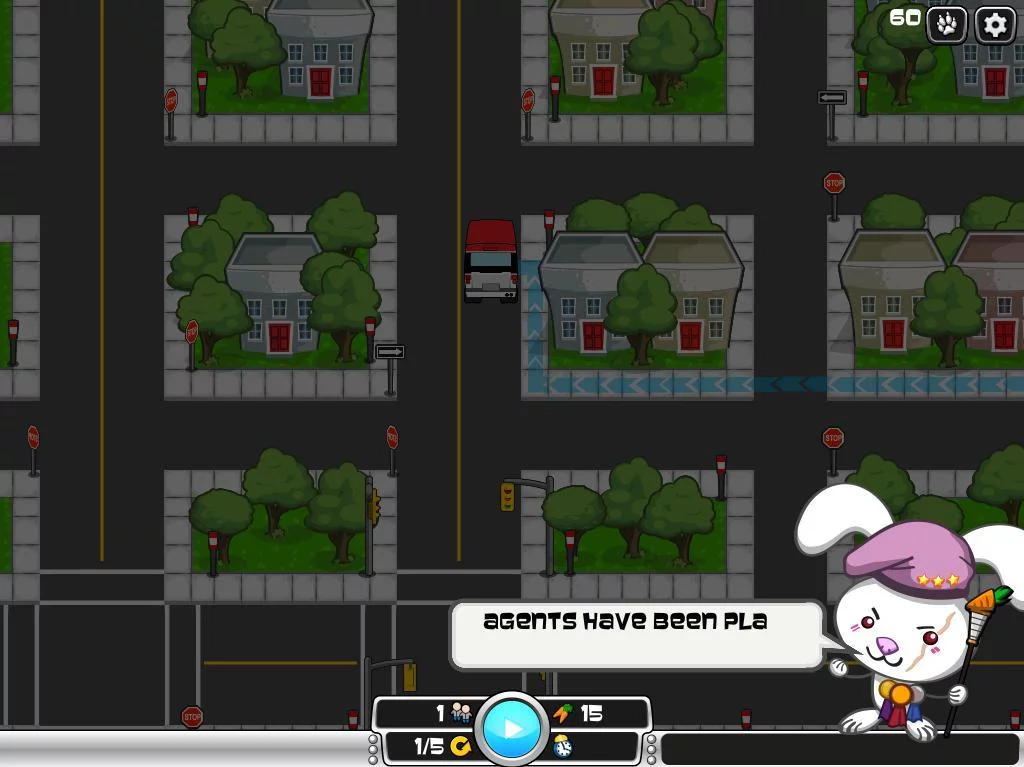 Изображение игры: Bunnies and Buses