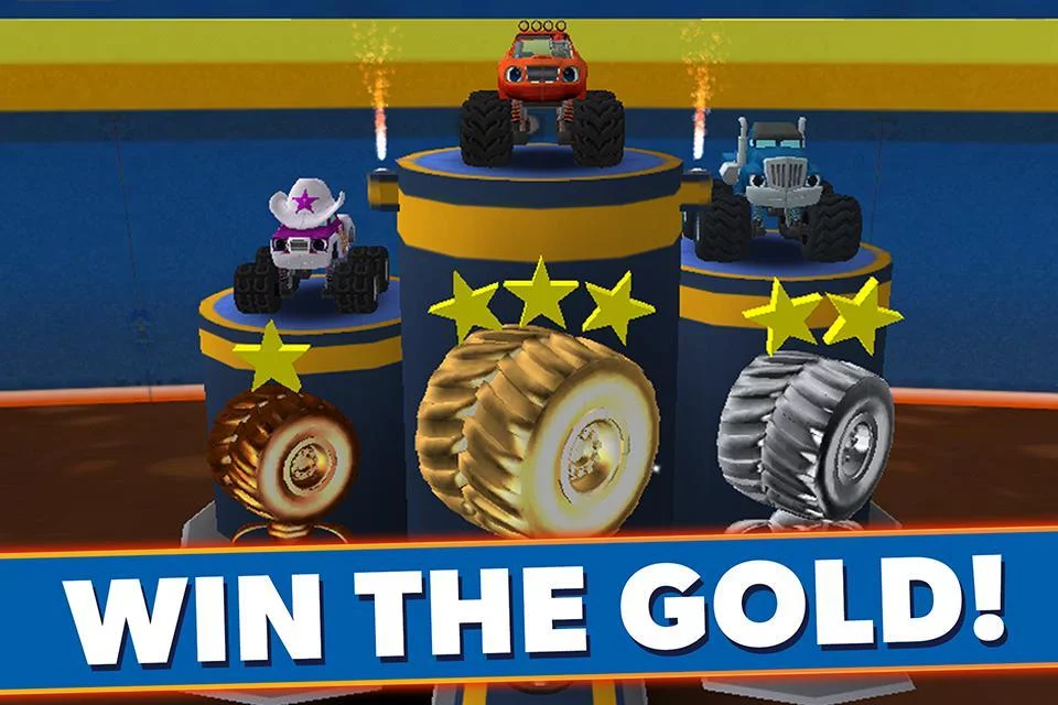 Изображение игры: Blaze and the Monster Machines