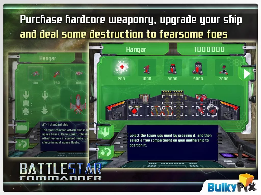 Изображение игры: Battlestar commander