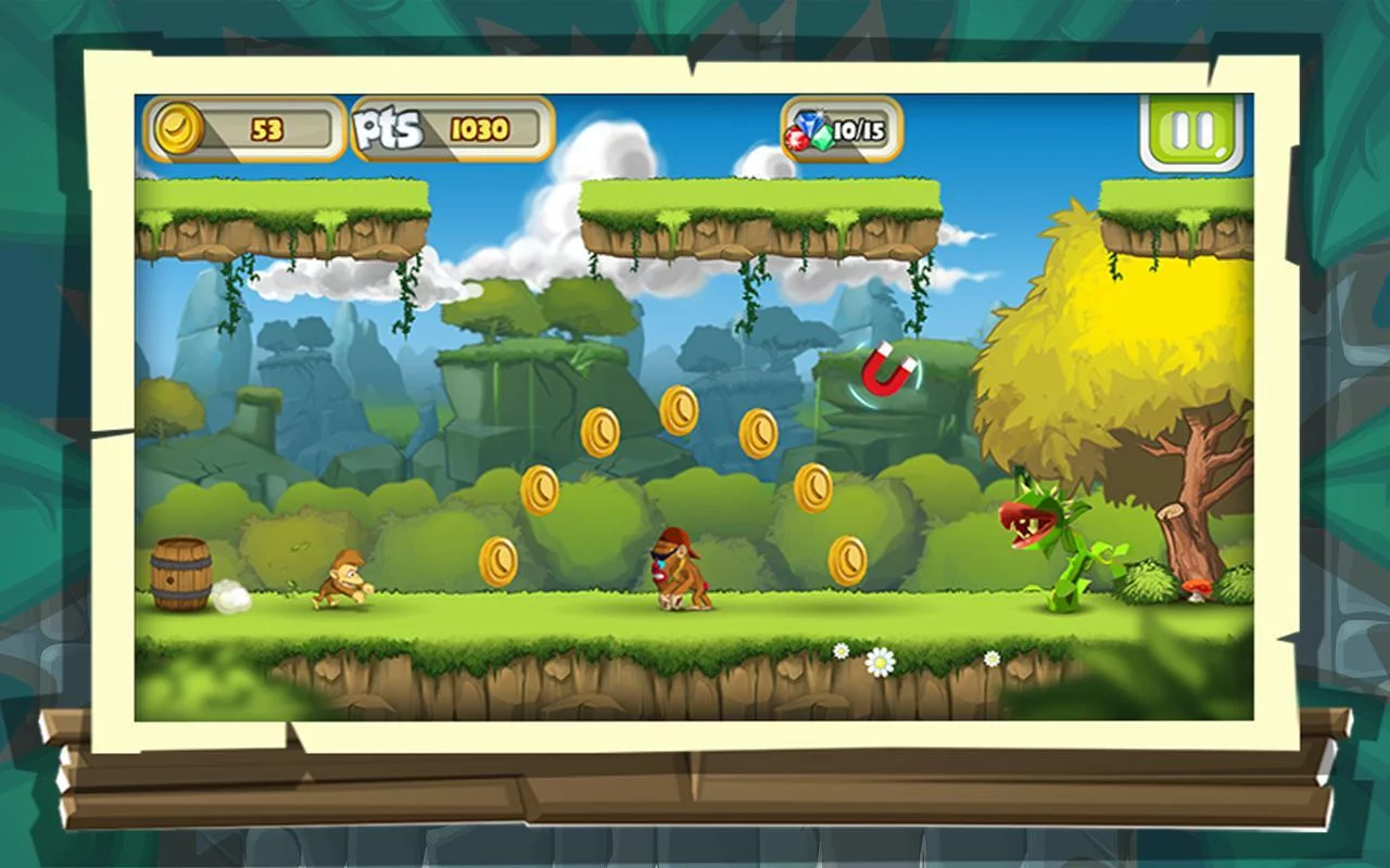Изображение игры: Banana Island: Bobo's Epic Tale