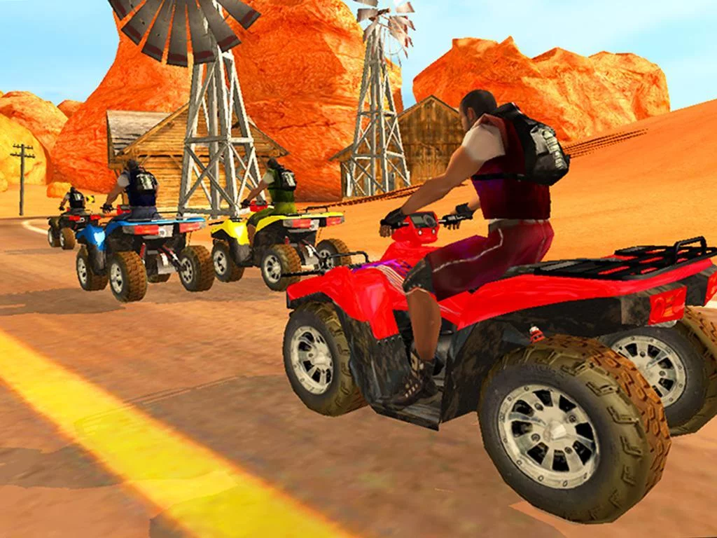 Изображение игры: ATV Quad Bike Racing Mania