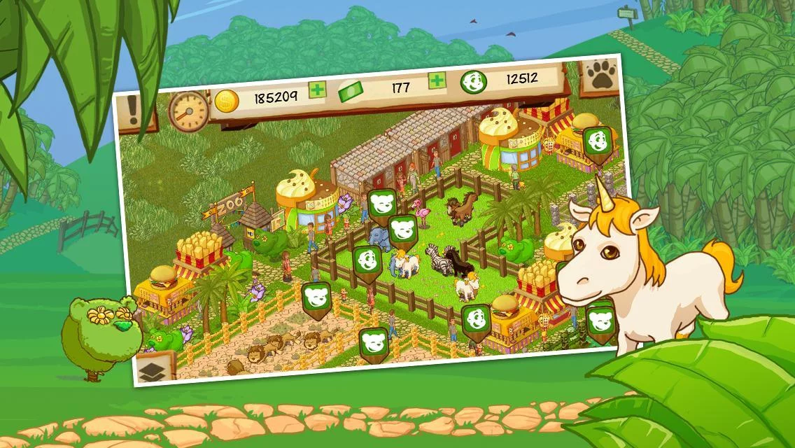 Изображение игры: AnimalPark Tycoon