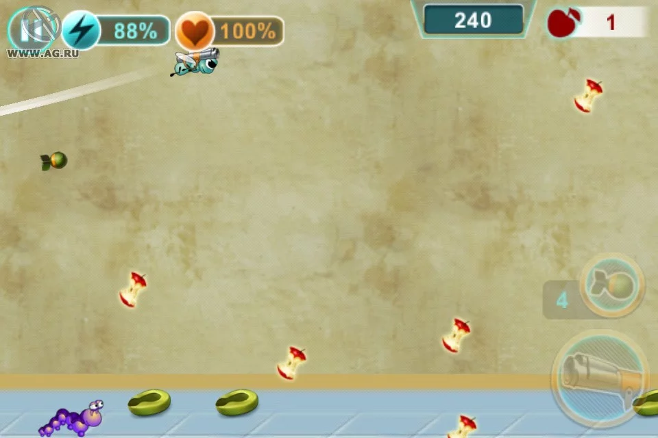 Изображение игры: Angry Fly Adventure