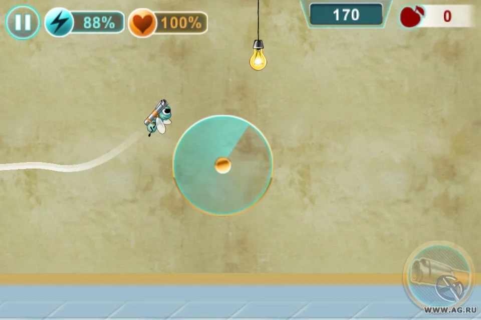 Изображение игры: Angry Fly Adventure