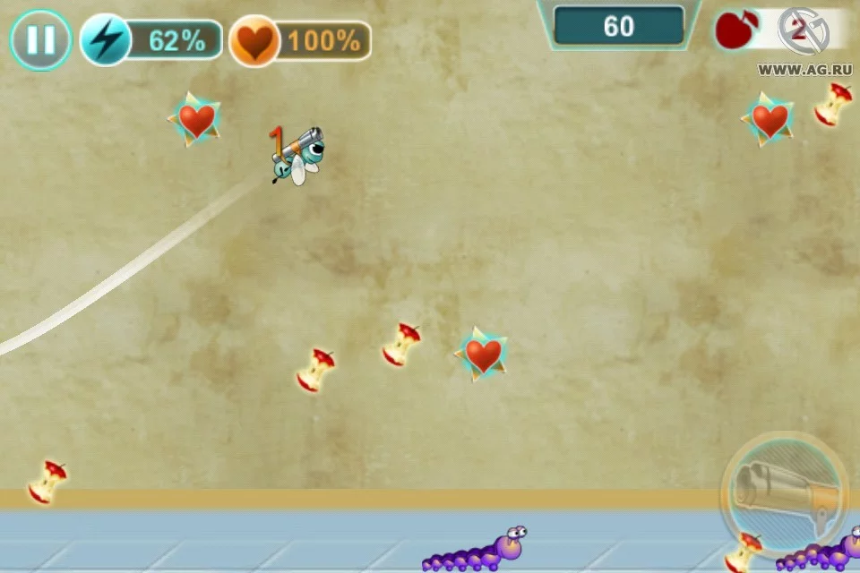 Изображение игры: Angry Fly Adventure