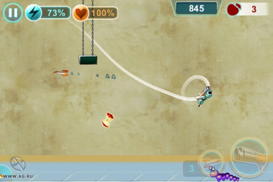 Изображение игры: Angry Fly Adventure