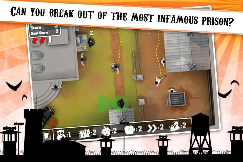 Изображение игры: Alcatraz Breakout