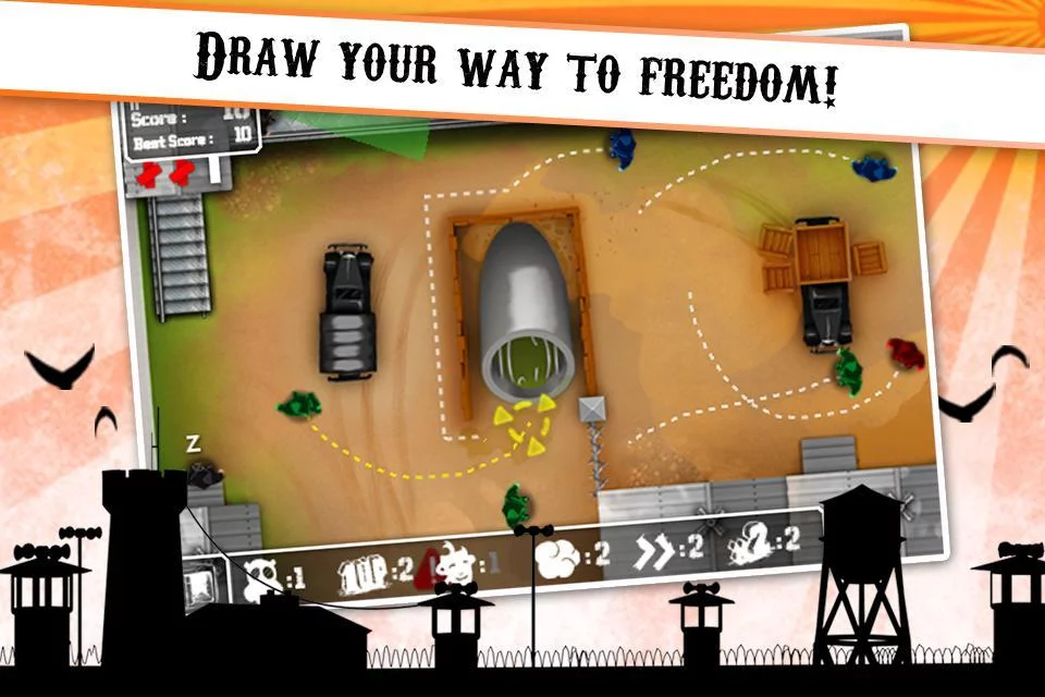 Изображение игры: Alcatraz Breakout