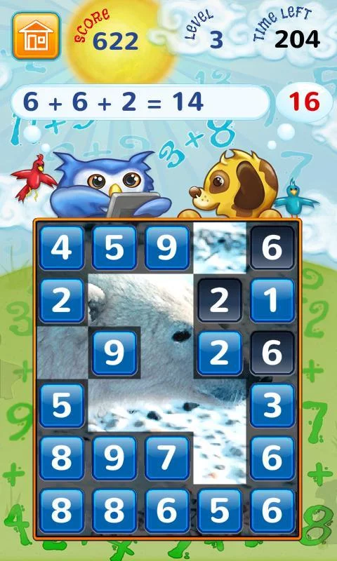 Изображение игры: Addition Frenzy