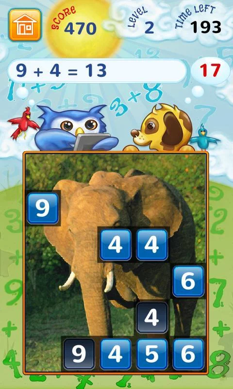 Изображение игры: Addition Frenzy