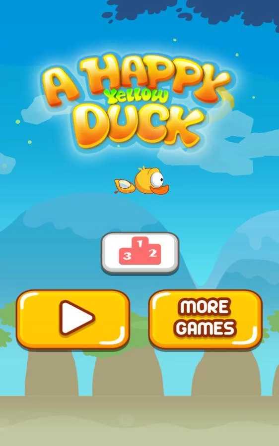 Изображение игры: A Happy Yellow Duck