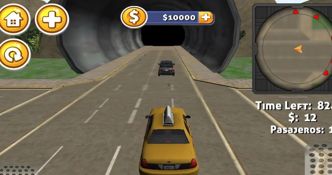 Изображение игры: 3D Duty Taxi Driver Game